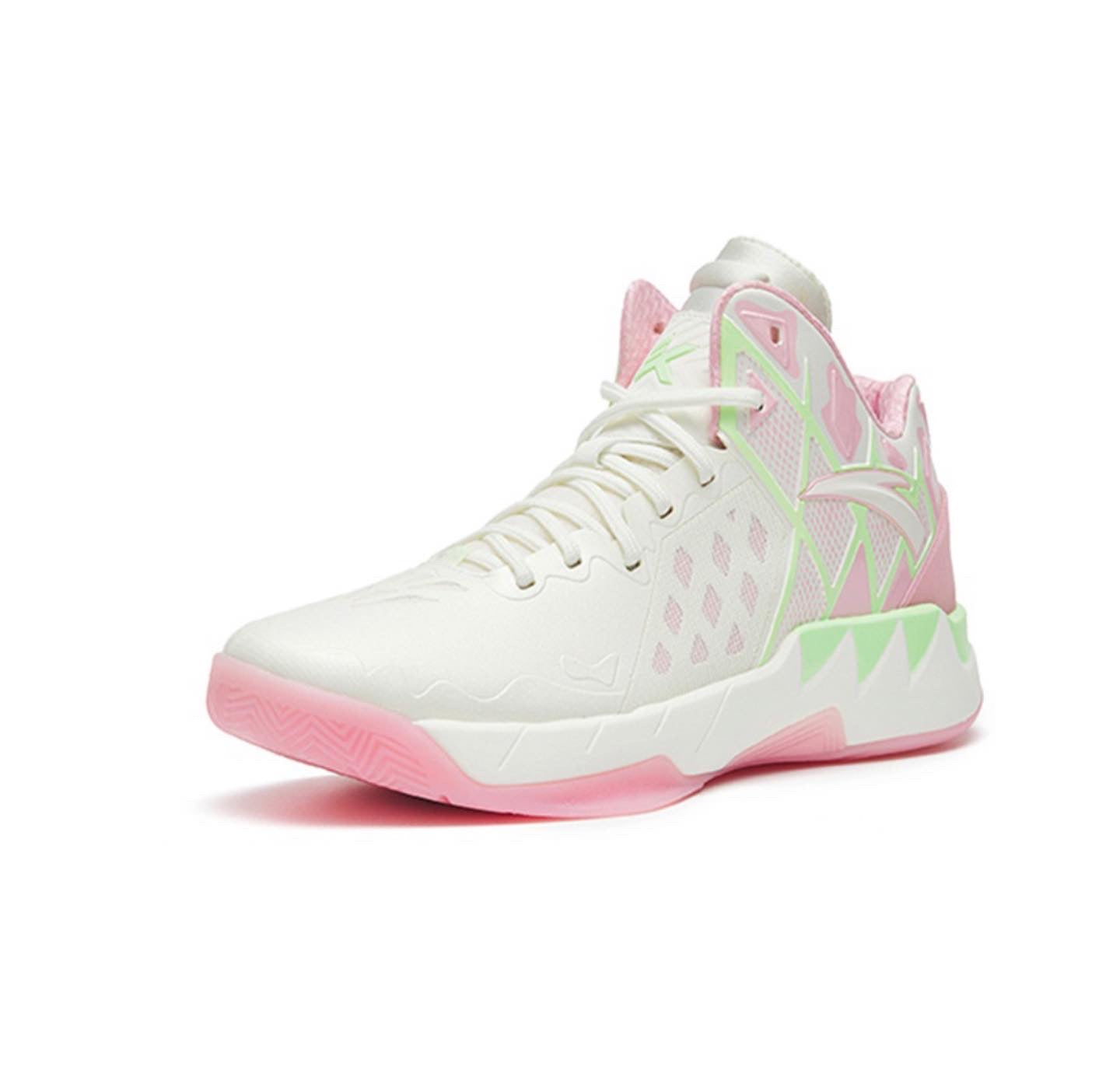 Anta Klay Thompson Kt1 Pro - Starfish Basketball Shoes White / Pink | DBW791425