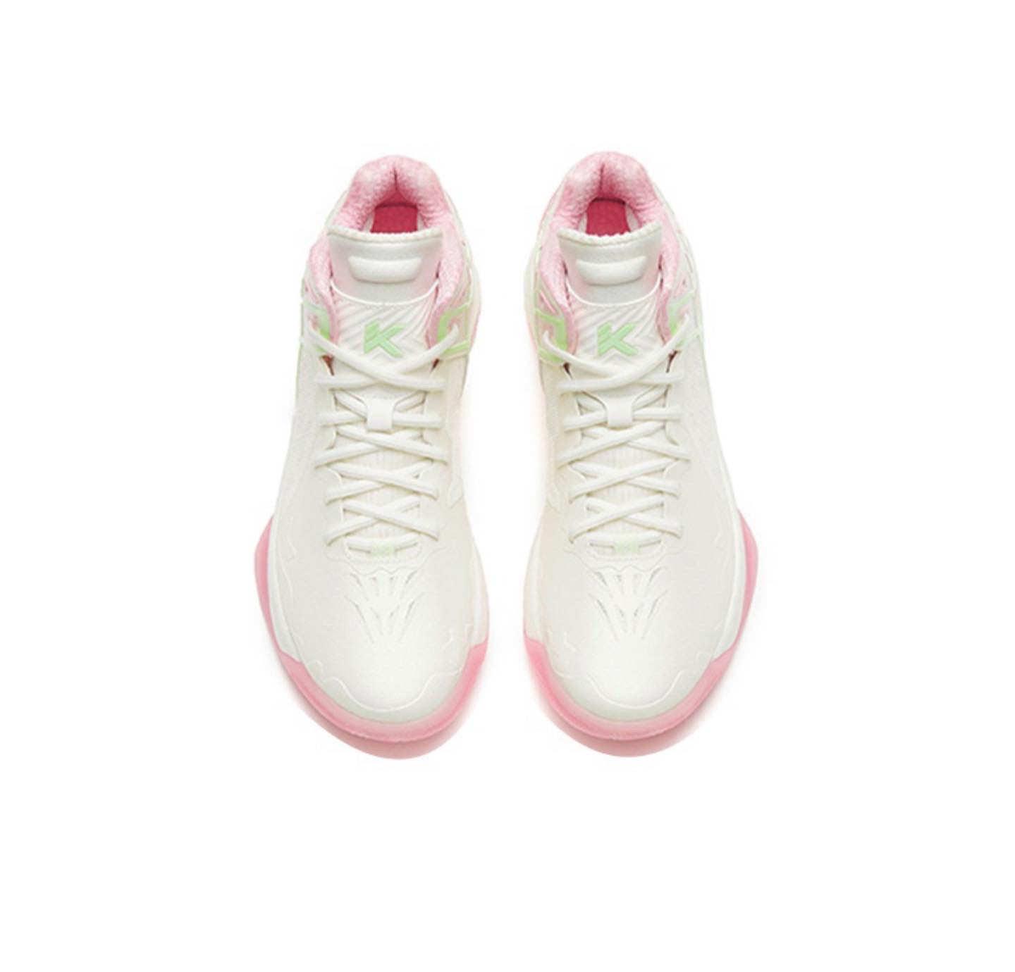 Anta Klay Thompson Kt1 Pro - Starfish Basketball Shoes White / Pink | DBW791425