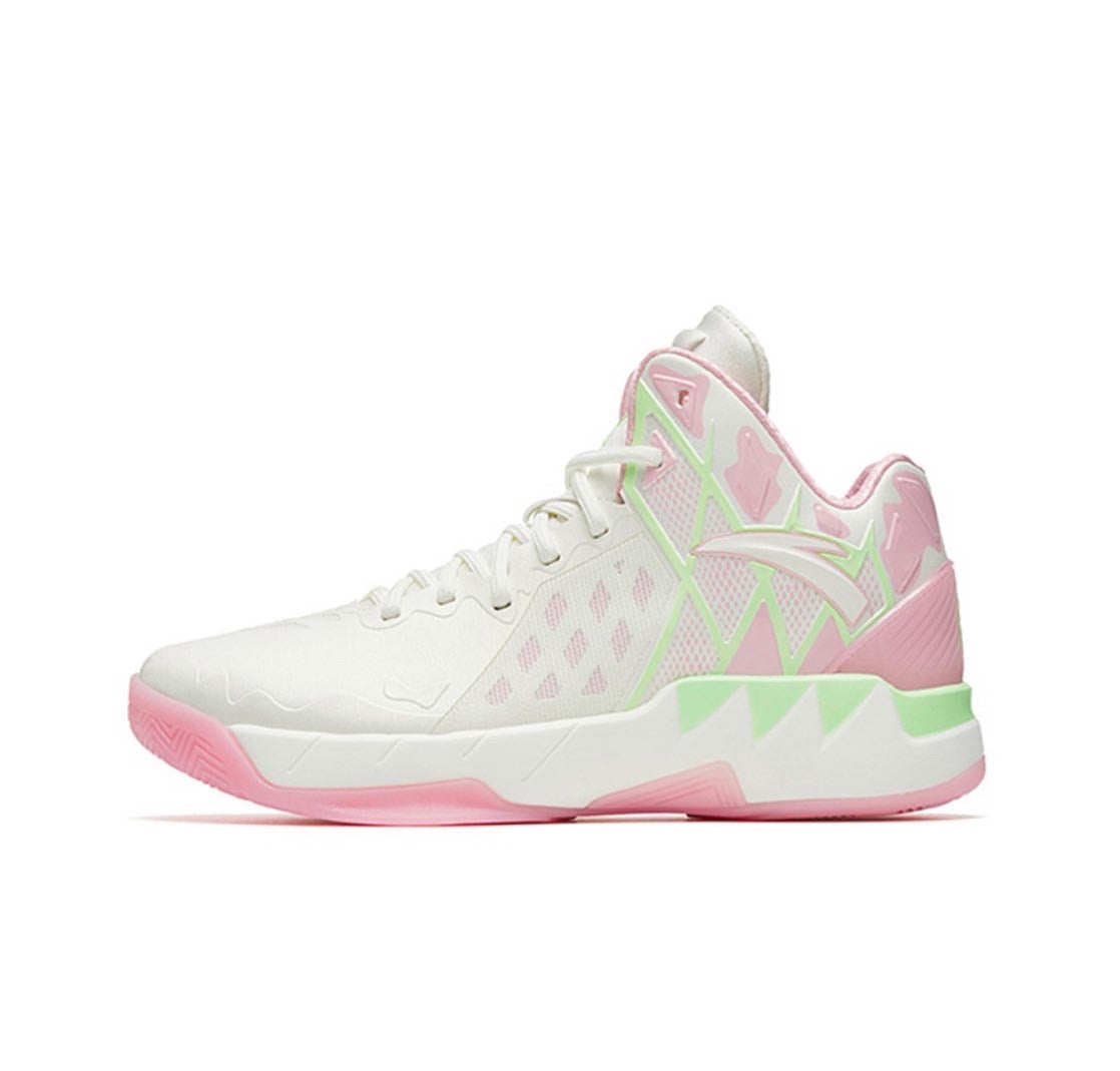 Anta Klay Thompson Kt1 Pro - Starfish Basketball Shoes White / Pink | DBW791425