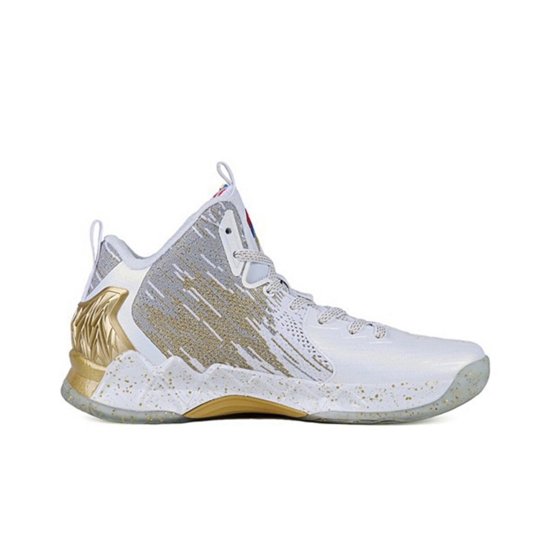 Anta Klay Thompson Kt2 The Finals Basketball Shoes White / Gold | JVF987013