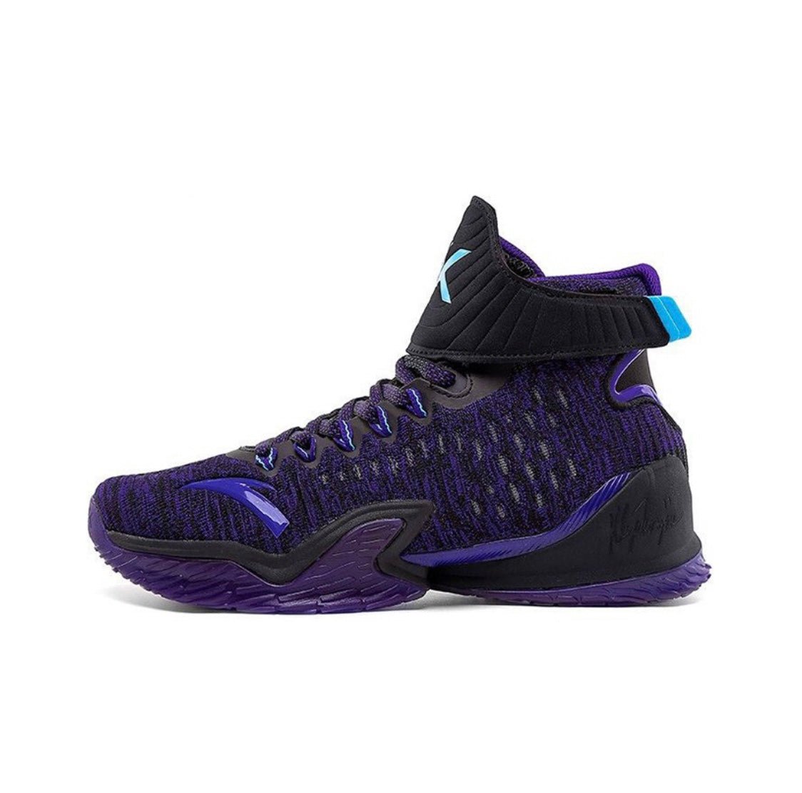 Anta Klay Thompson Kt3 Basketball Shoes Black / Purple | BSD710243