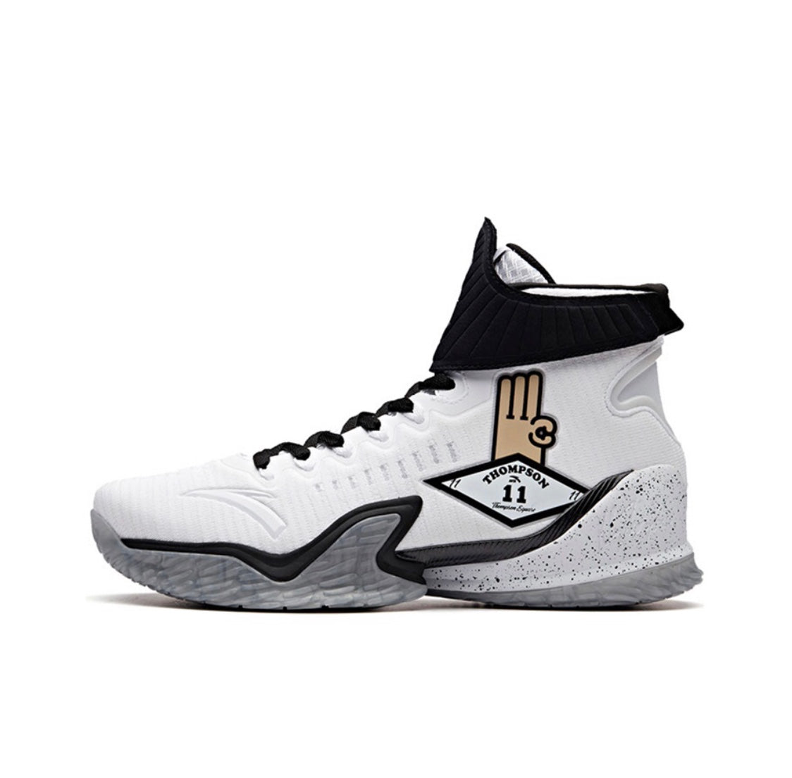 Anta Klay Thompson Kt3 “Chop hands” Basketball Shoes White / Black | JFZ041629