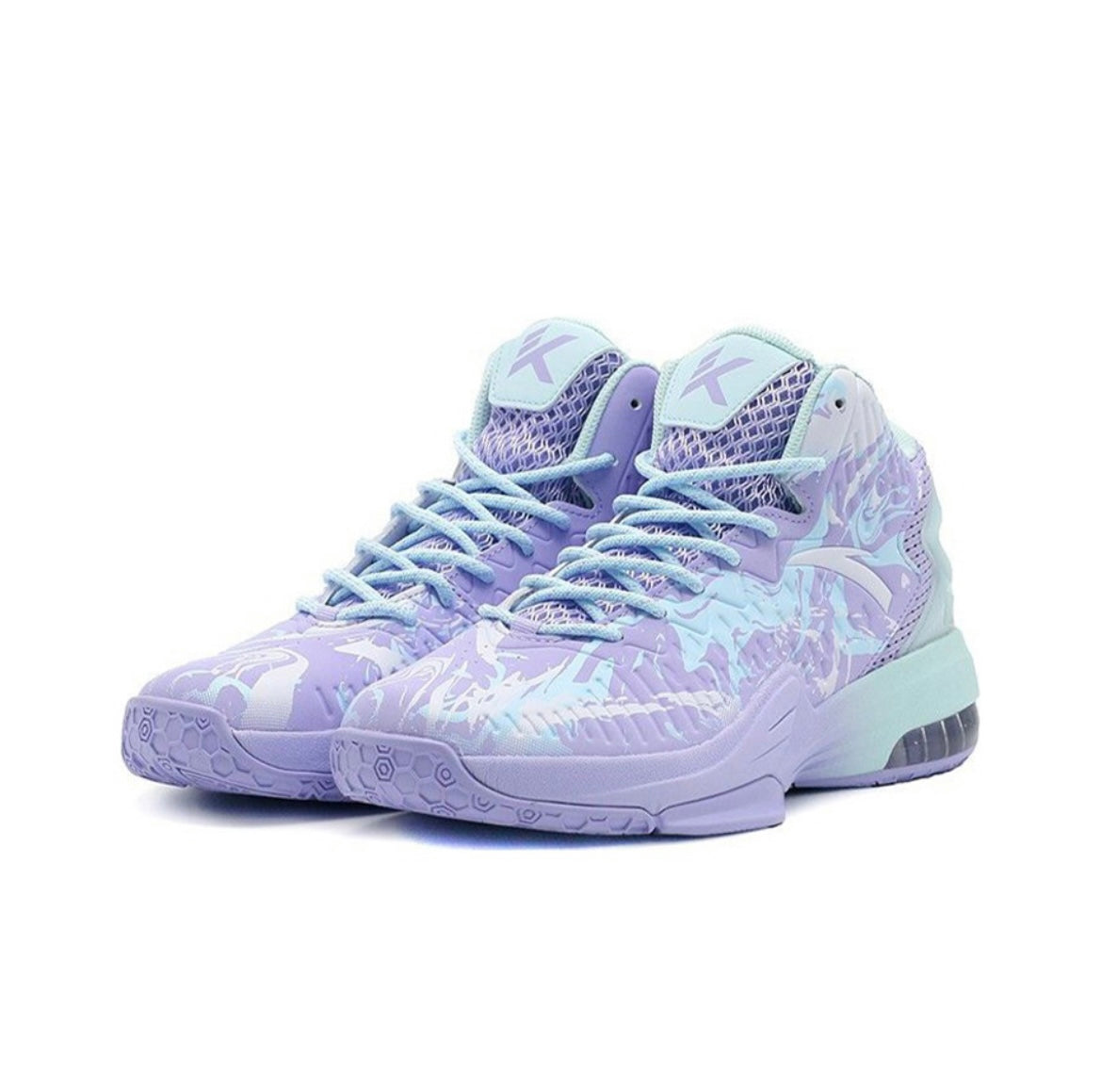 Anta Klay Thompson Kt3 Team Basketball Shoes Purple / Blue | DES923410