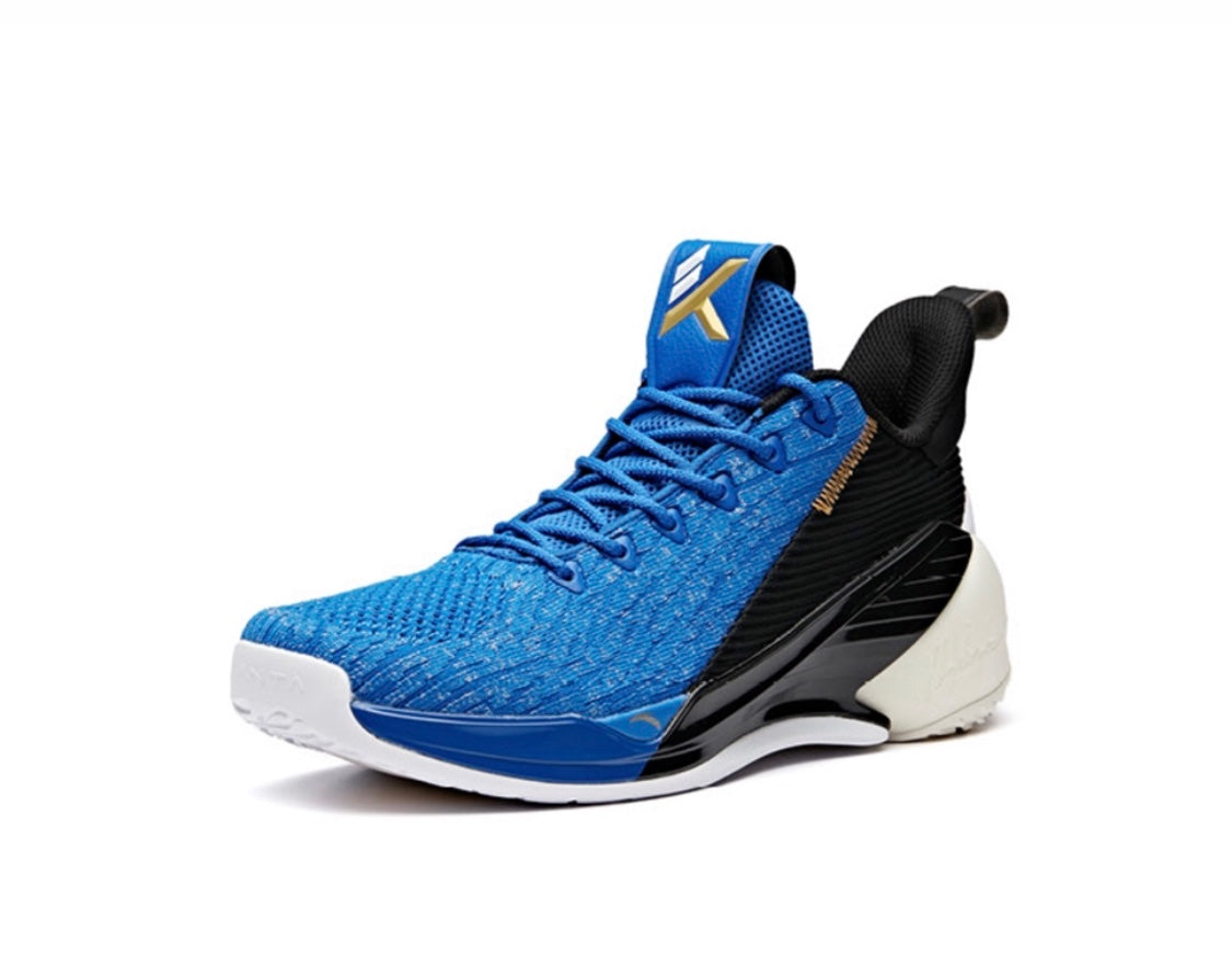 Anta Klay Thompson Kt4 Final Low “Blue Hawk” Basketball Shoes Blue / Balck / White | ODM903821