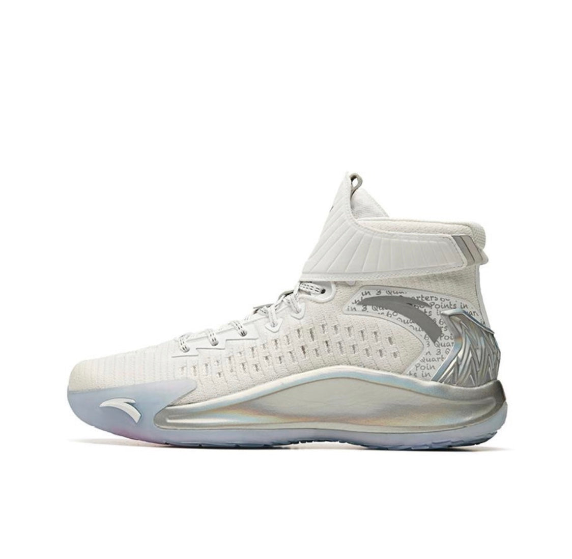 Anta Klay Thompson Kt5-Remix “Prototype” Basketball Shoes Silver White | JML035976