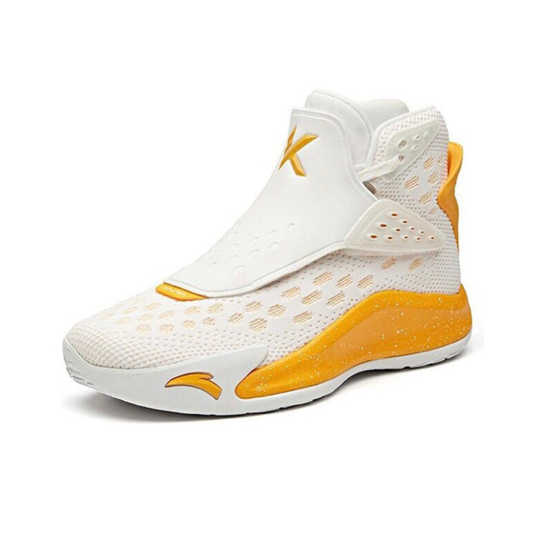 Anta Klay Thompson Kt5 “Home” Basketball Shoes White / Yellow | OCF673045