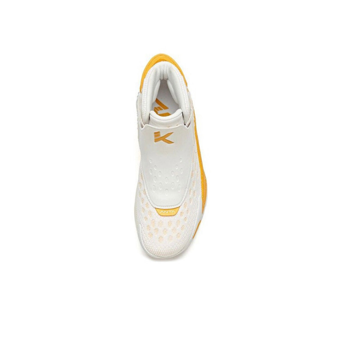 Anta Klay Thompson Kt5 “Home” Basketball Shoes White / Yellow | OCF673045