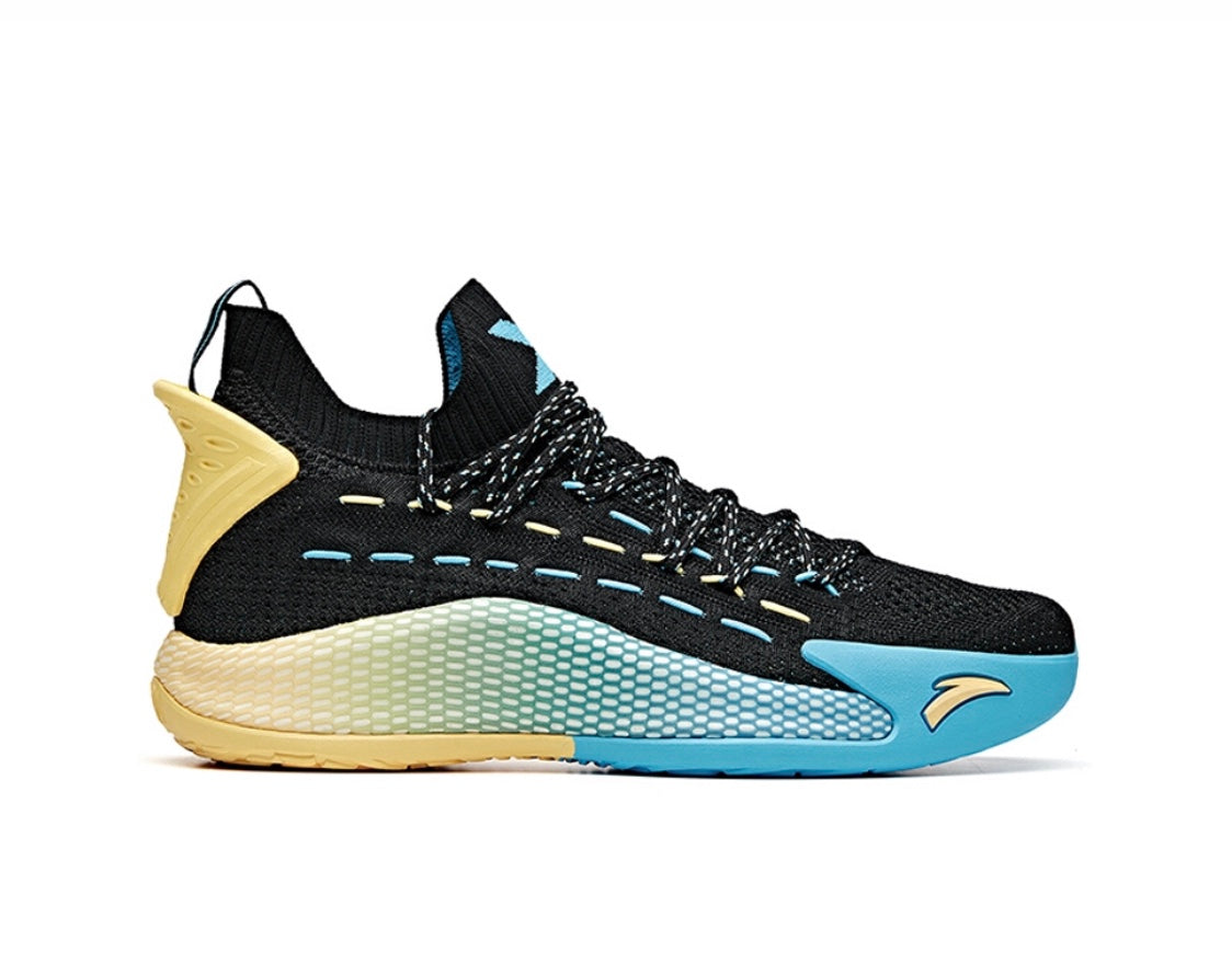 Anta Klay Thompson Kt5 Low “Away” Basketball Shoes Balck | PZM861234