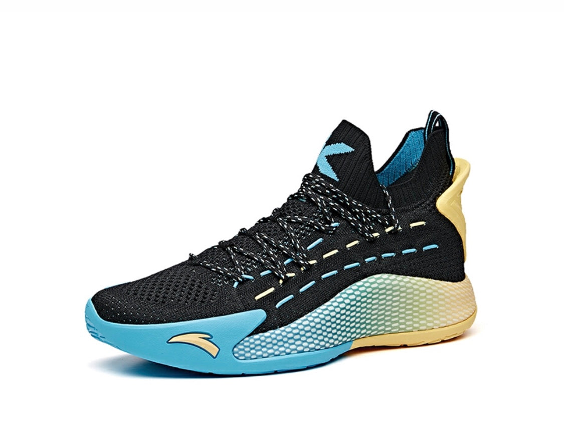 Anta Klay Thompson Kt5 Low “Away” Basketball Shoes Balck | PZM861234