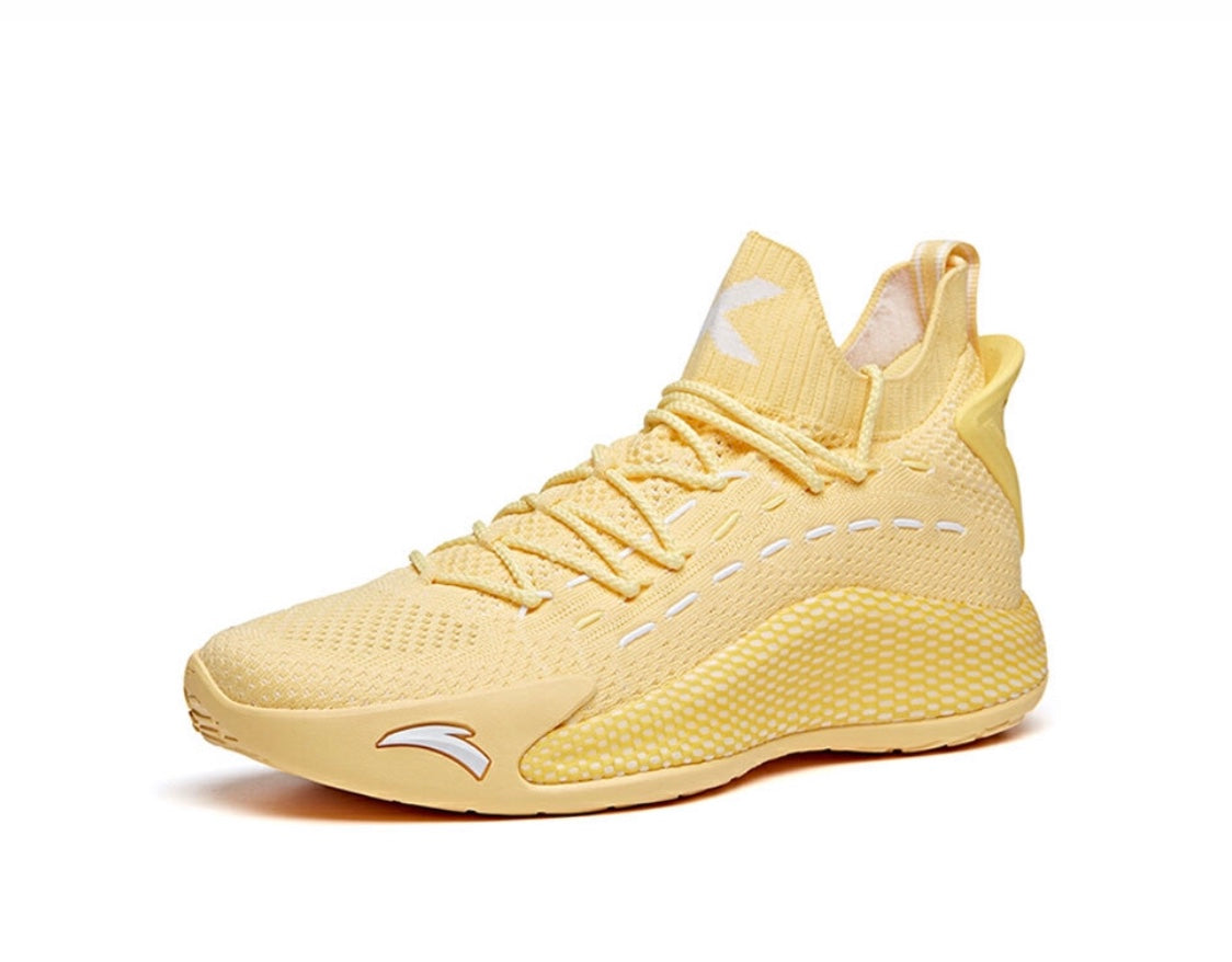 Anta Klay Thompson Kt5 Low Basketball Shoes Yellow | ZQK758403