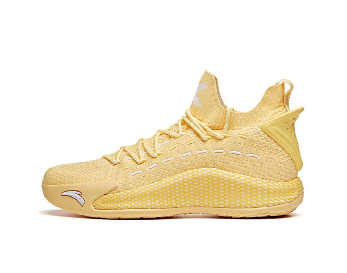 Anta Klay Thompson Kt5 Low Basketball Shoes Yellow | ZQK758403