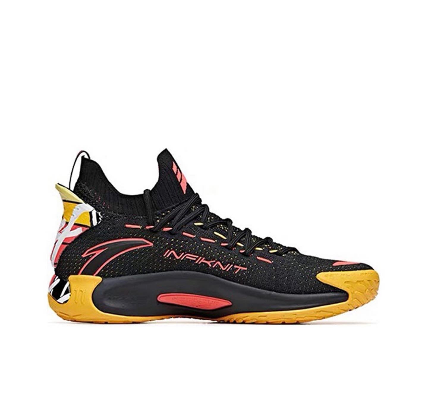 Anta Klay Thompson Kt5 Low “Have Fun In LA” Basketball Shoes Black / Yellow | GVE987342