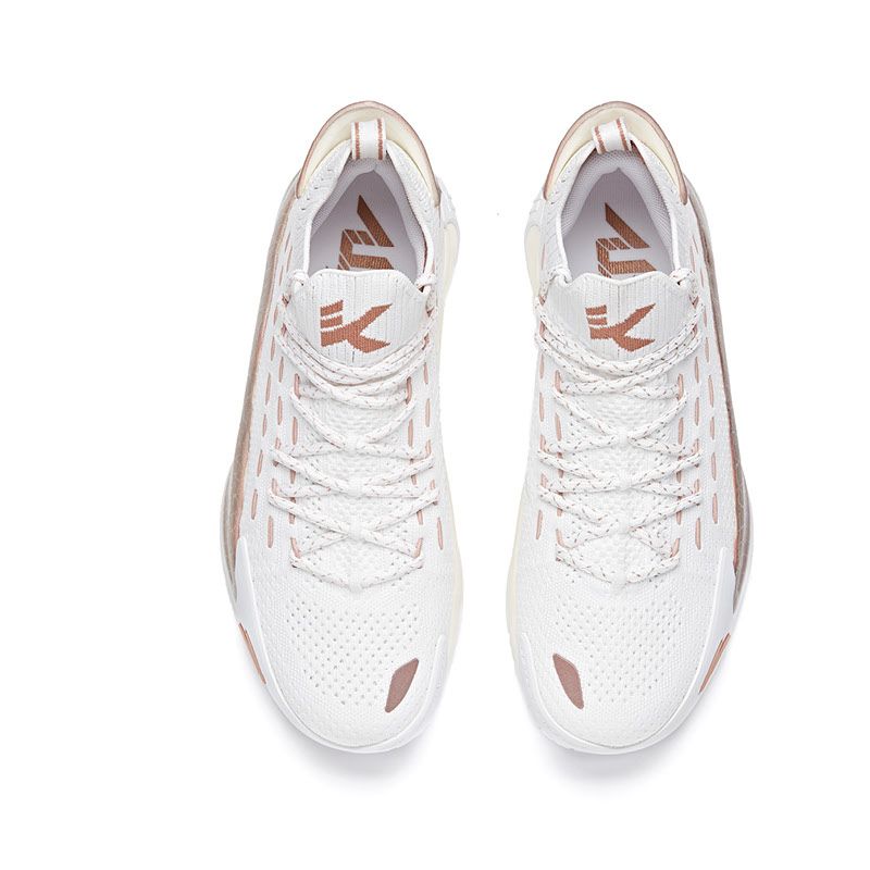 Anta Klay Thompson Kt5 Low “Home” Basketball Shoes White | WHX592037