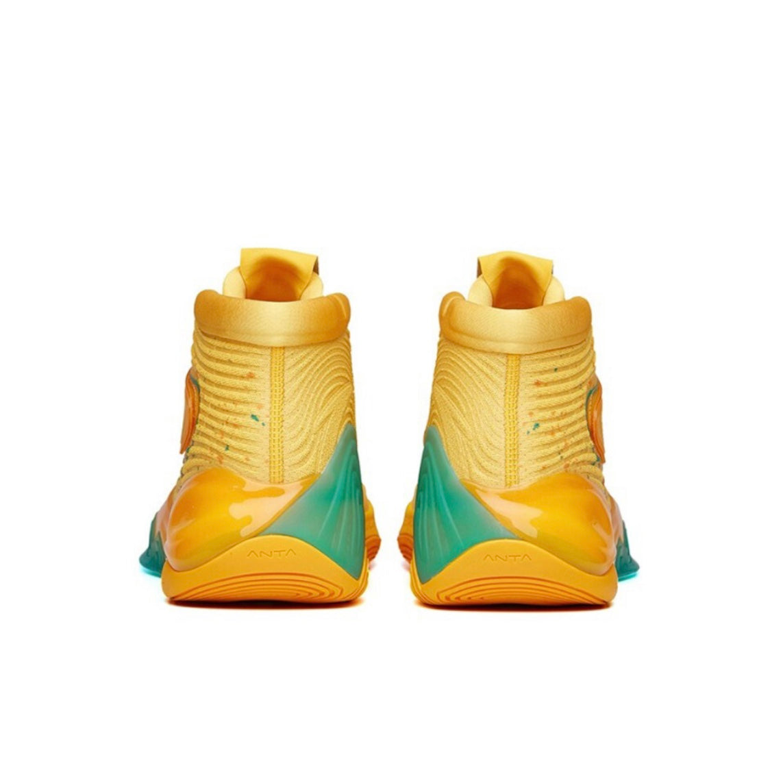 Anta Klay Thompson Kt6 High Basketball Shoes Lemon | RGI701935