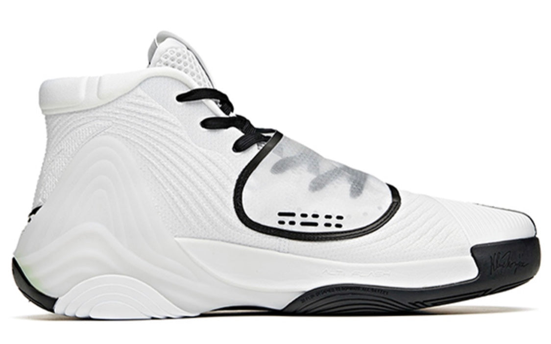 Anta Klay Thompson Kt6 High “NIJIGEN” Basketball Shoes White / Black | YGX142906