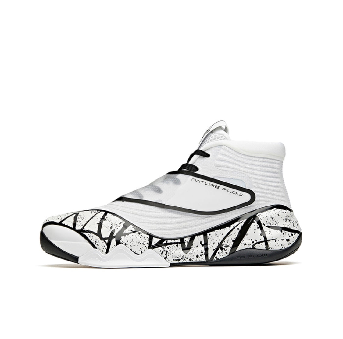 Anta Klay Thompson Kt6 High “NIJIGEN” Basketball Shoes White / Black | YGX142906