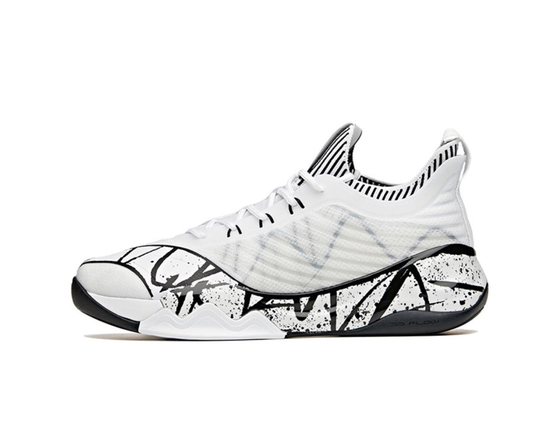 Anta Klay Thompson Kt6 Low “NIJIGEN” Basketball Shoes White / Black | GQX659138