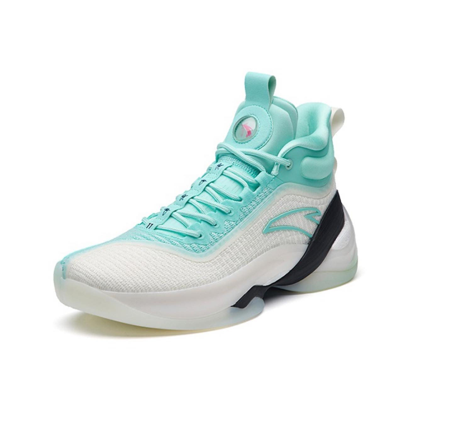 Anta Klay Thompson Kt7 Basketball Shoes White / Turquoise | DMA302617