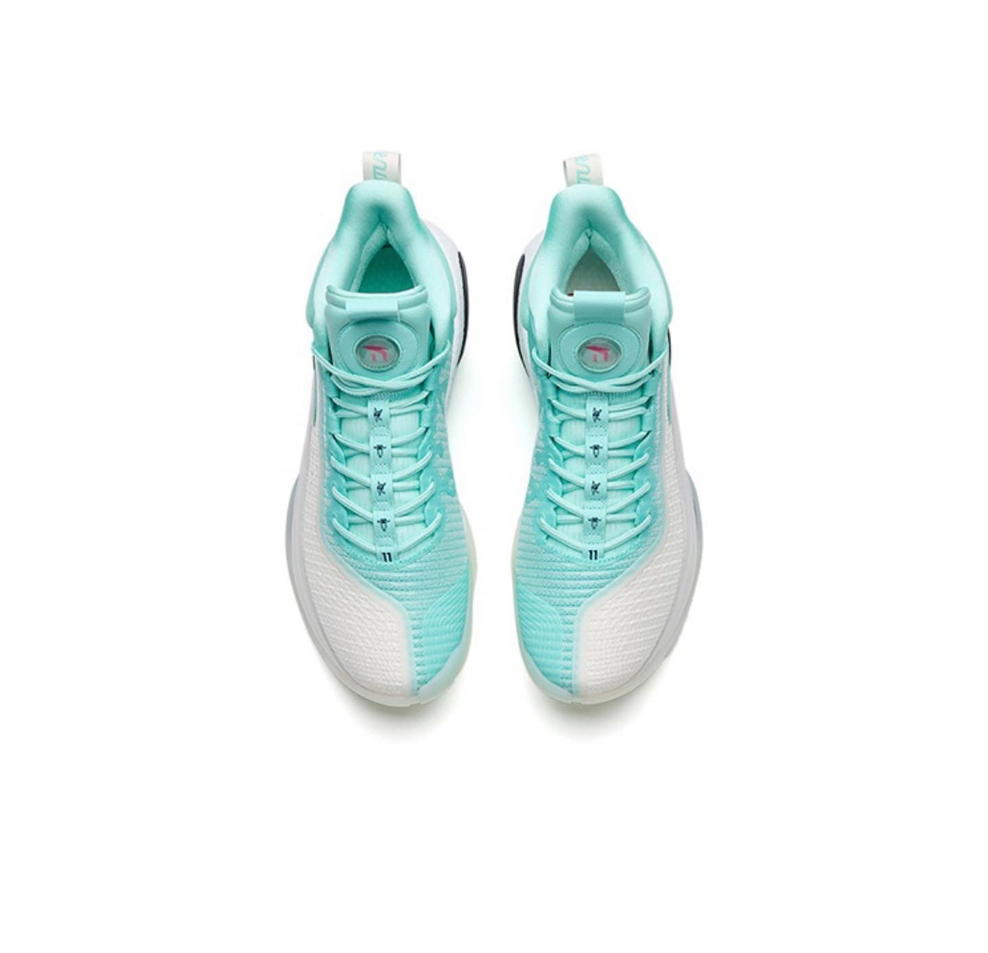 Anta Klay Thompson Kt7 Basketball Shoes White / Turquoise | DMA302617