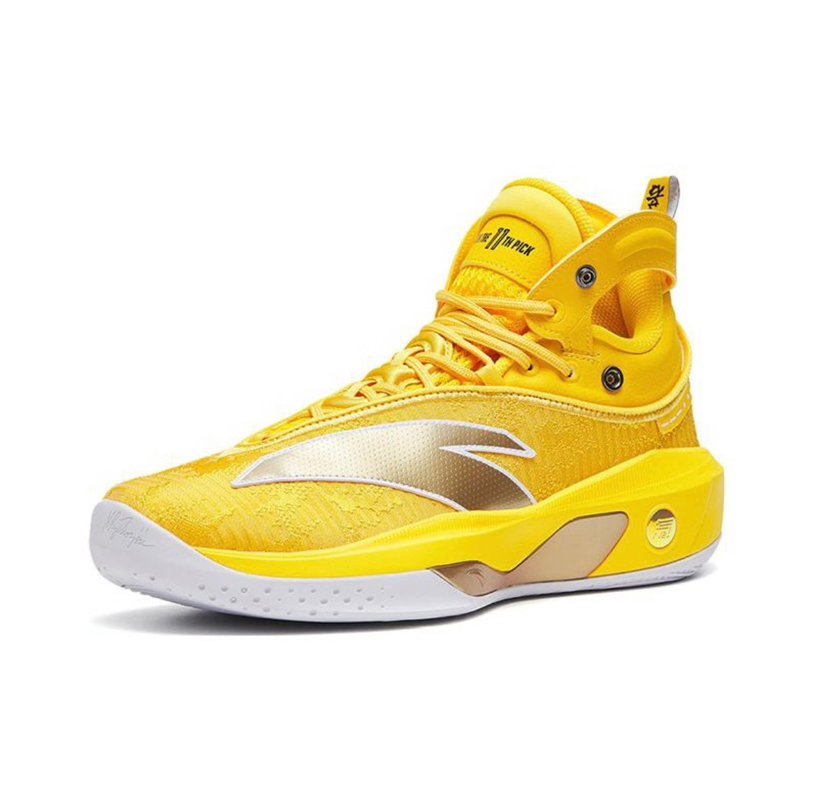 Anta Klay Thompson Kt8 Basketball Shoes Yellow | WXT246705