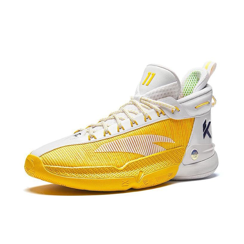 Anta Klay Thompson Kt9 Basketball Shoes Yellow White | URW127065