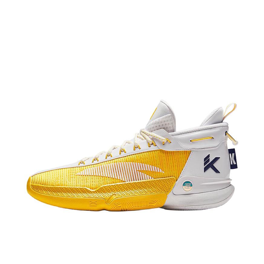 Anta Klay Thompson Kt9 Basketball Shoes Yellow White | URW127065