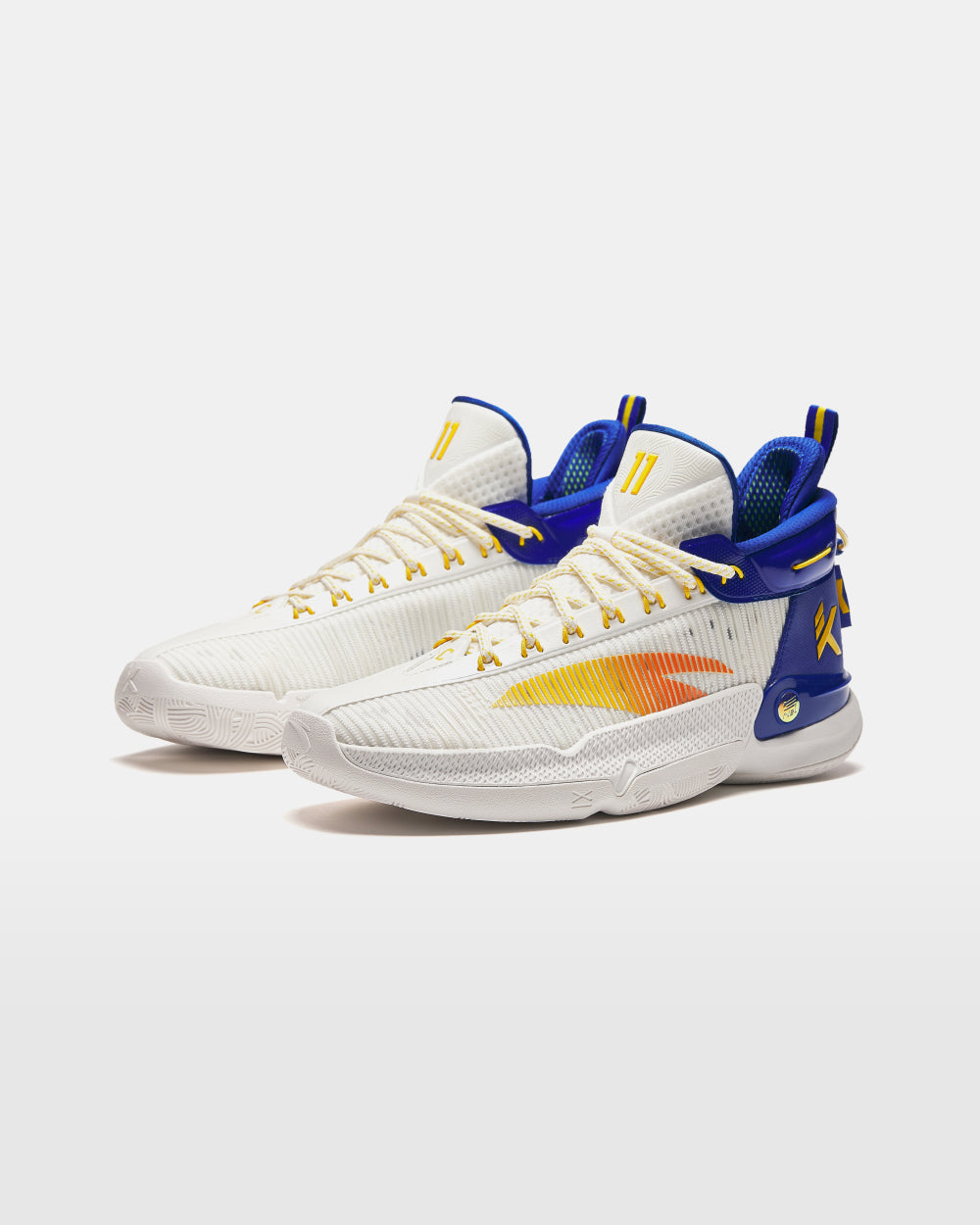 Anta Klay Thompson Kt9 Basketball Shoes White / Blue | XKD918647