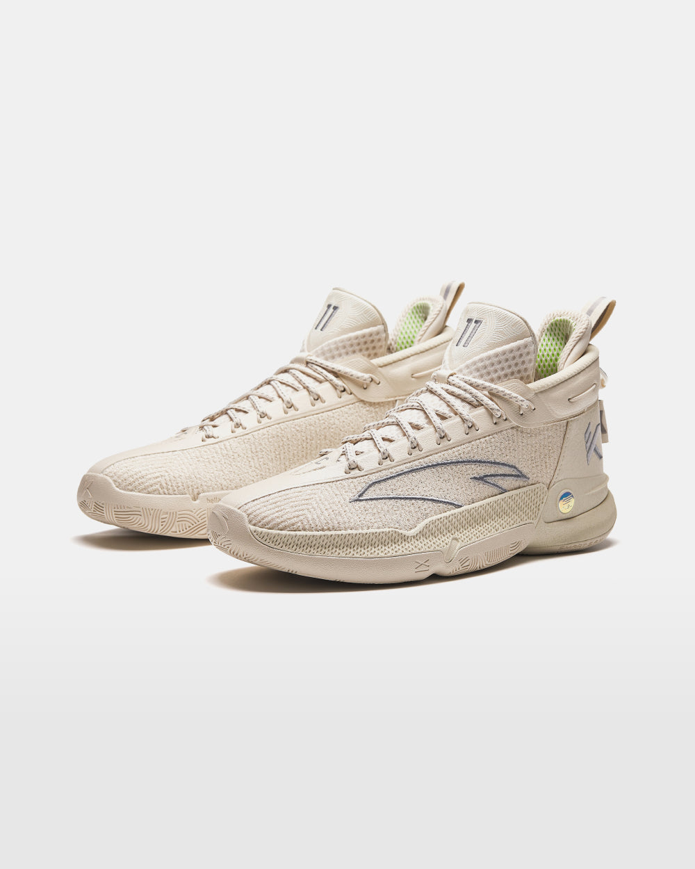 Anta Klay Thompson Kt9 Basketball Shoes Beige | IRB084163