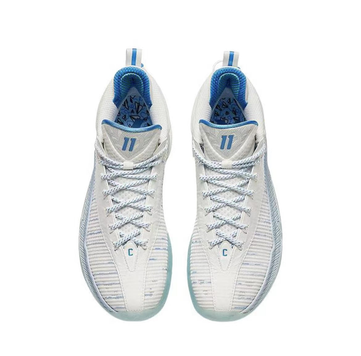 Anta Klay Thompson Kt9 Basketball Shoes White / Blue | XNJ872031