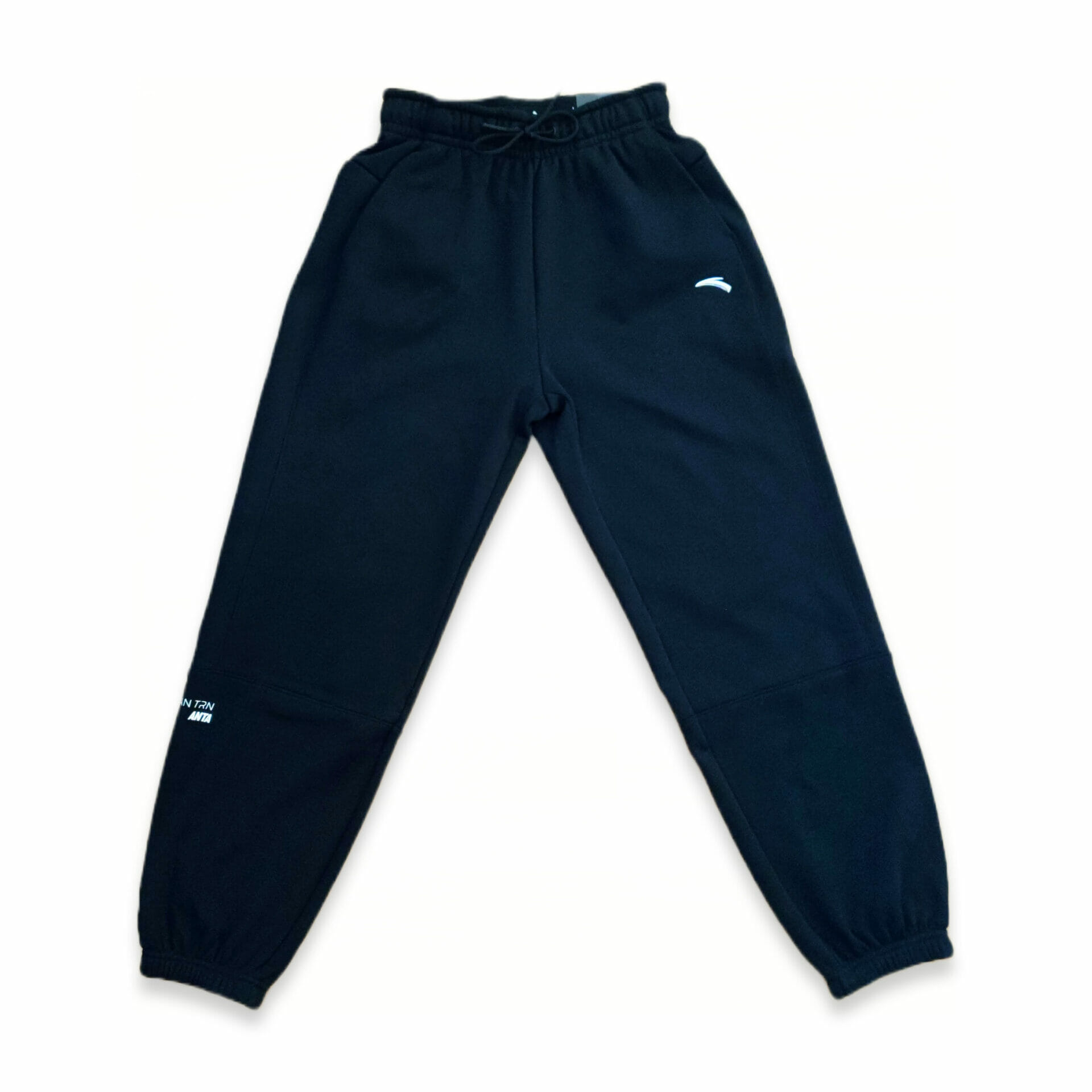 Anta Knit Track Pants Black | YXN157638