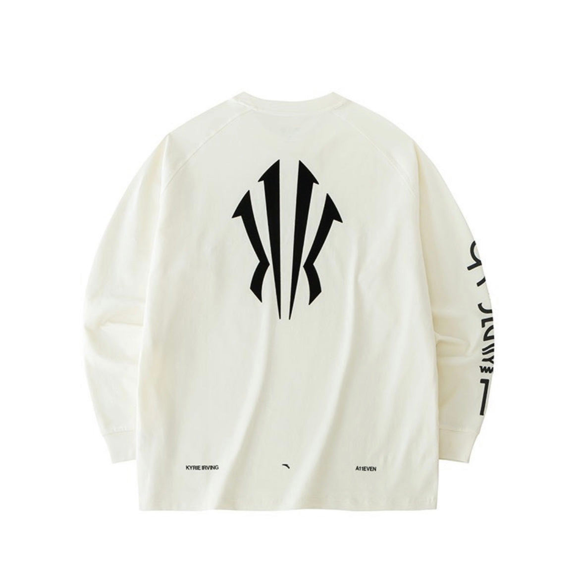 Anta Kyrie Irving Tour Crewneck Pullover Sweatshirts Black / White | IWK351062