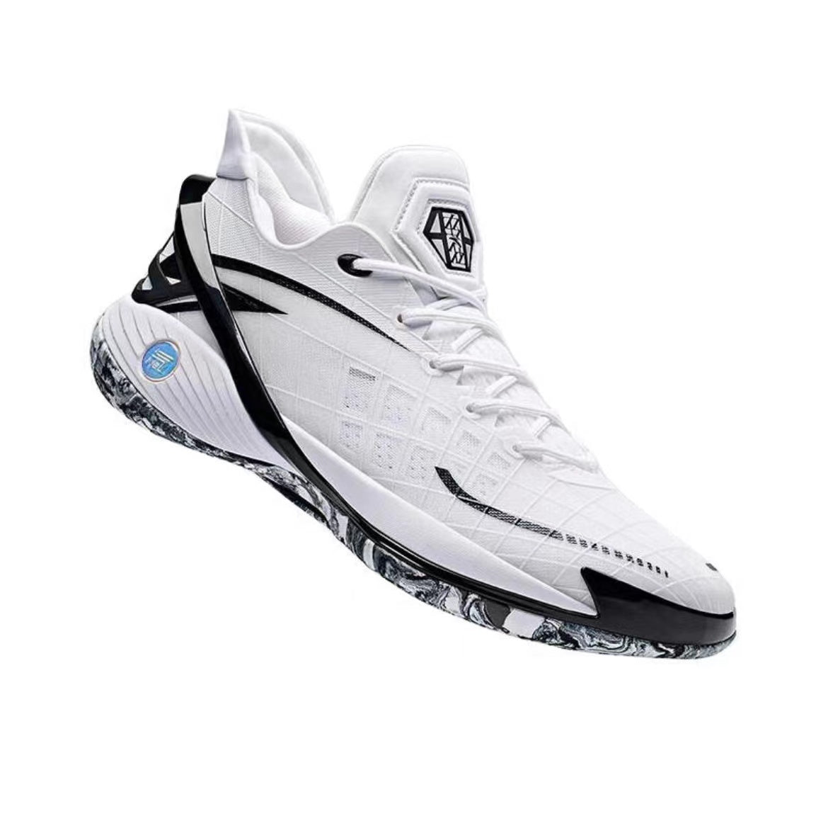 Anta Light Crazy 2024 Basketball Shoes White / Black | WTE203814