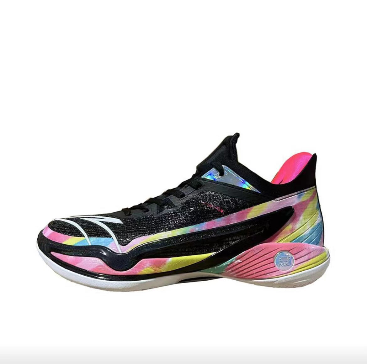 Anta Light Crazy 4 Basketball Shoes Black / Pink | YSU371529