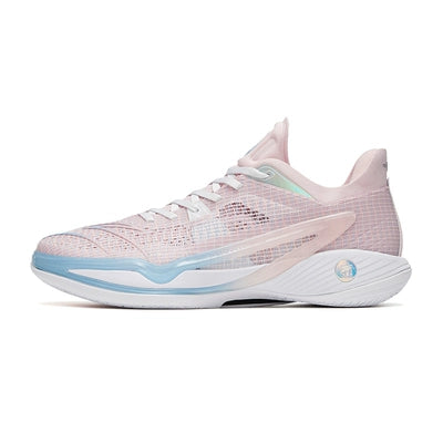 Anta Light Crazy 4 Basketball Shoes Pink / Blue | TON195342