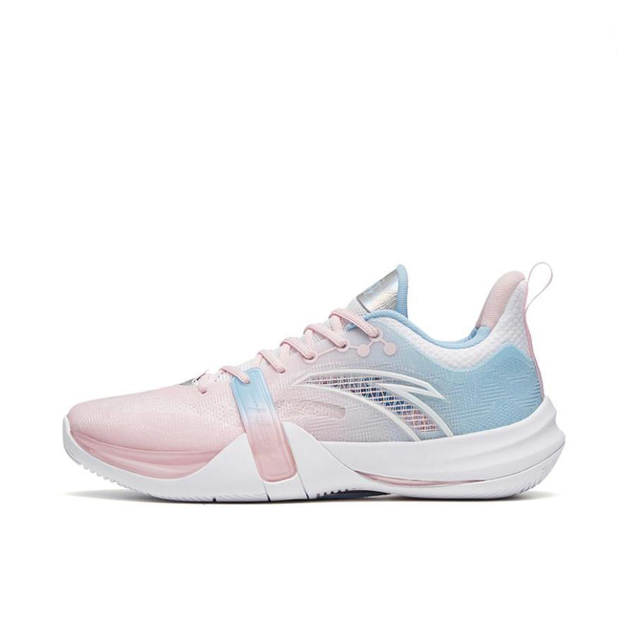 Anta Light Crazy 4 Team Basketball Shoes Pink / Blue | EBY628415