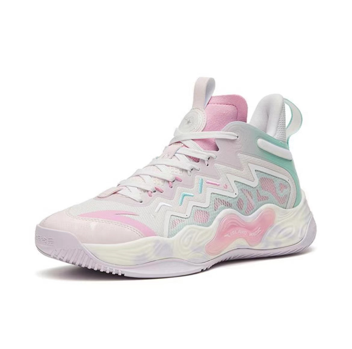 Anta Magic Cement Outfield Basketball Shoes Pink | VHF478513