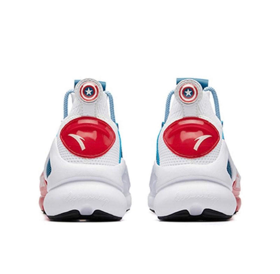 Anta Marvel Captain America Running Shoes White / Blue | HZS610254