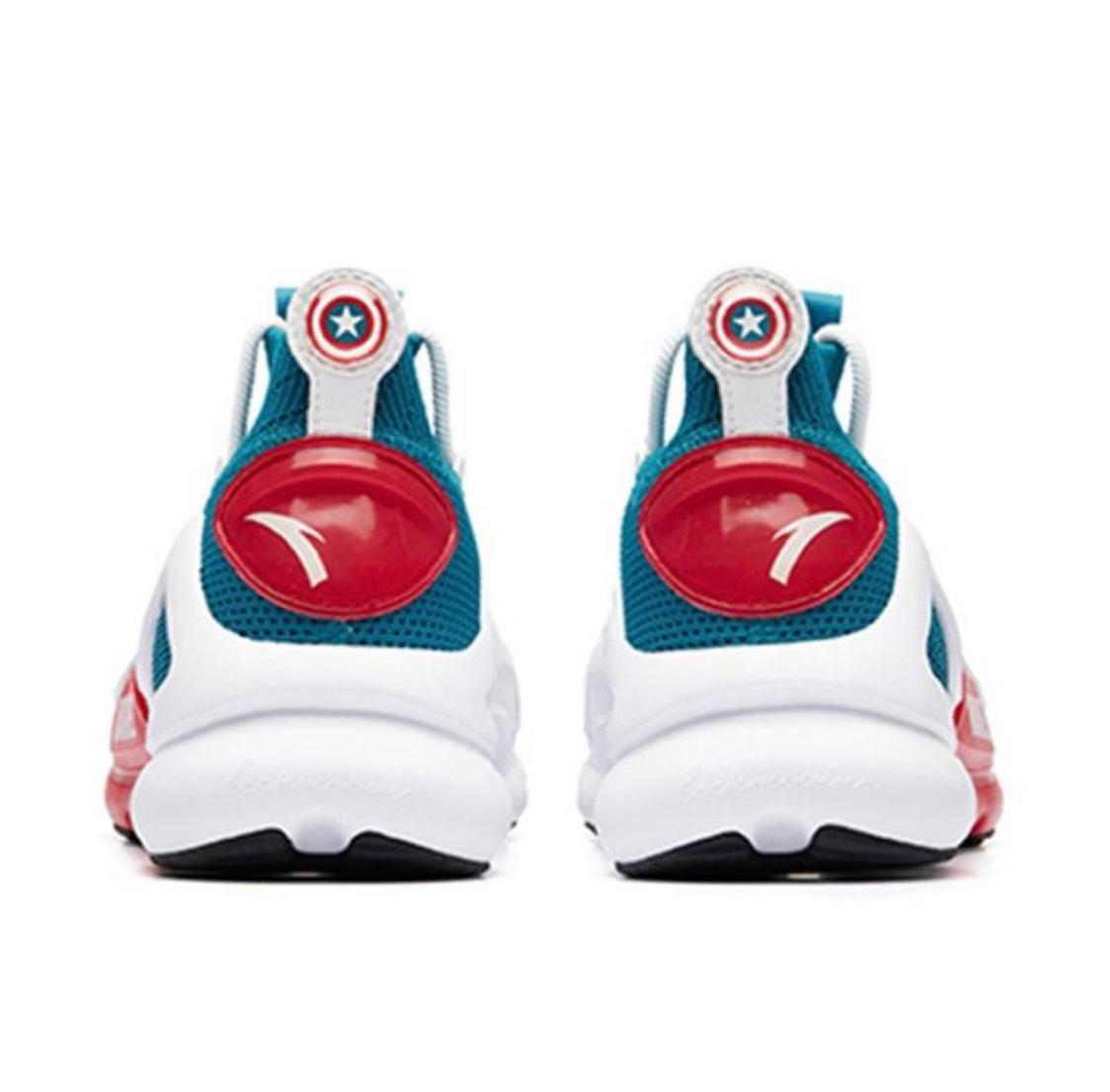 Anta Marvel Captain America Running Shoes White / Blue | CZJ023895