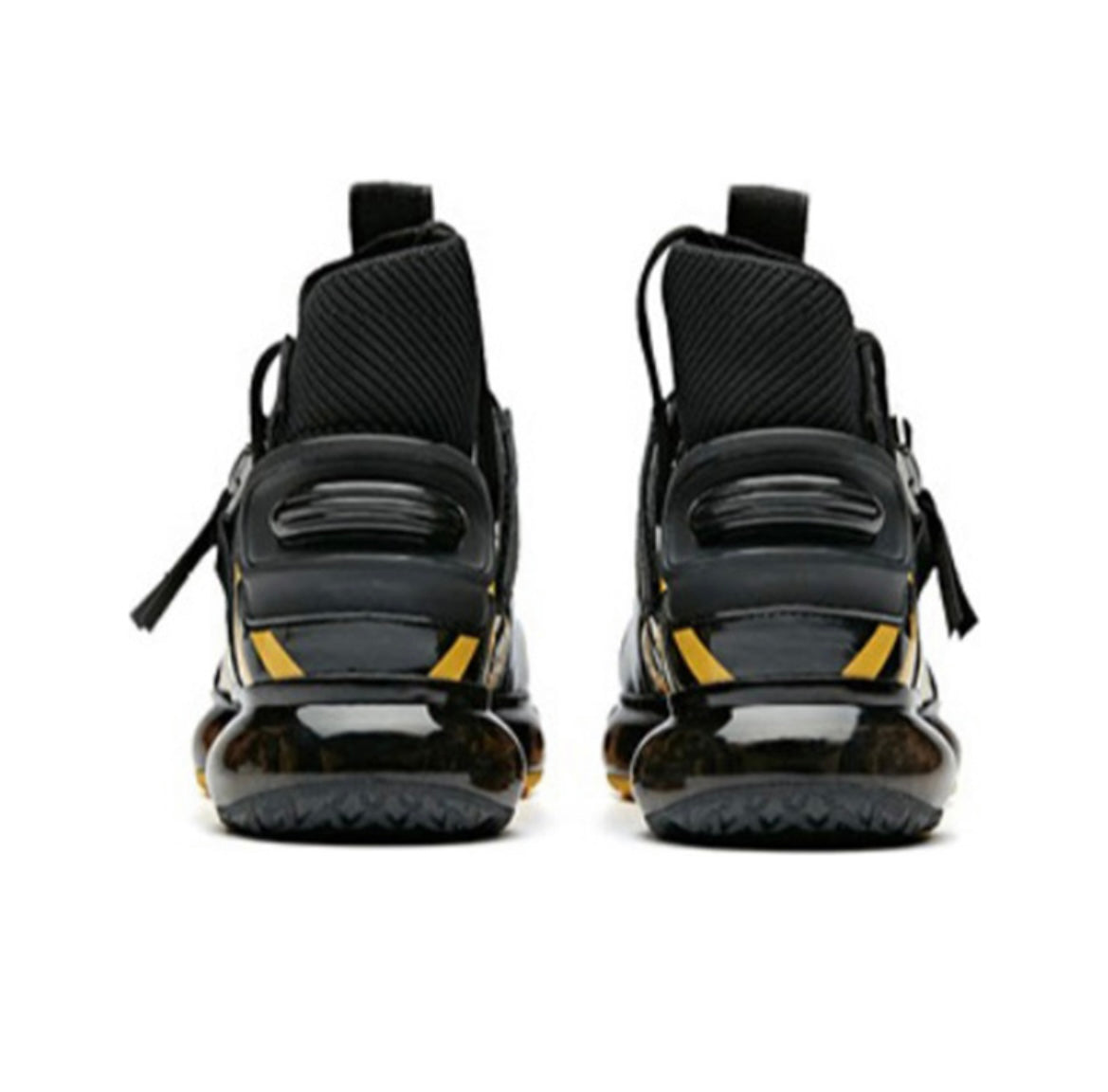 Anta Marvel “Iron Man” High Running Shoes Black / Yellow | APR628735