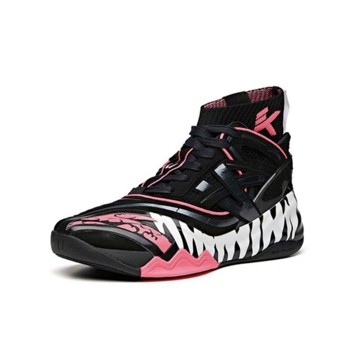 Anta Marvel Klay Thompson Kt6 Venom Running Shoes Black / Pink | EQI205631