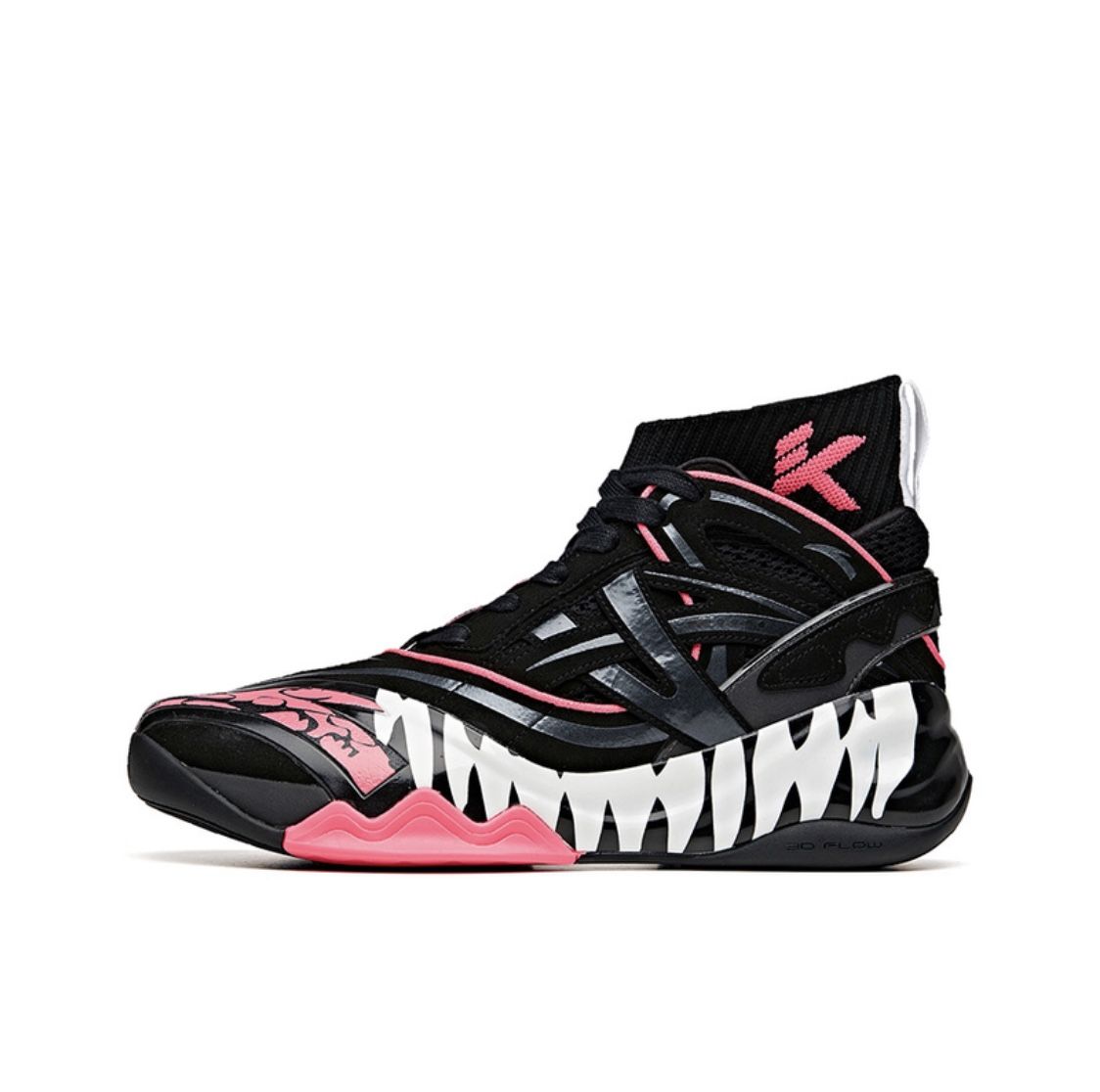 Anta Marvel Klay Thompson Kt6 Venom Running Shoes Black / Pink | EQI205631