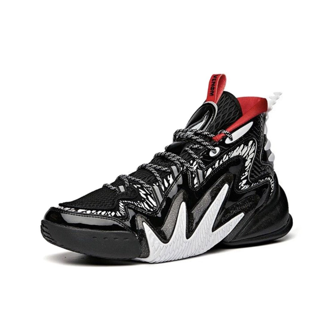 Anta Marvel Shock Wave 2.0 Running Shoes Balck / White | XZQ126703