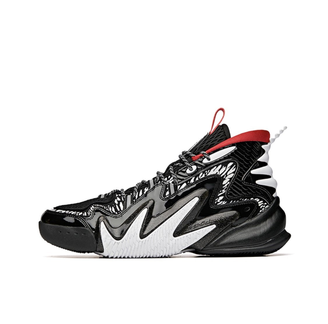 Anta Marvel Shock Wave 2.0 Running Shoes Balck / White | XZQ126703