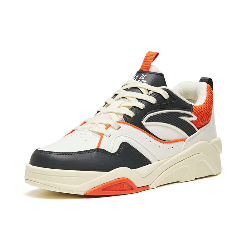 Anta Roaring Flame 3.0 LOW Skate Shoes Beige / Dark Grey / Orange | BKJ679083