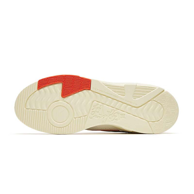 Anta Roaring Flame 3.0 LOW Skate Shoes Beige / Dark Grey / Orange | BKJ679083