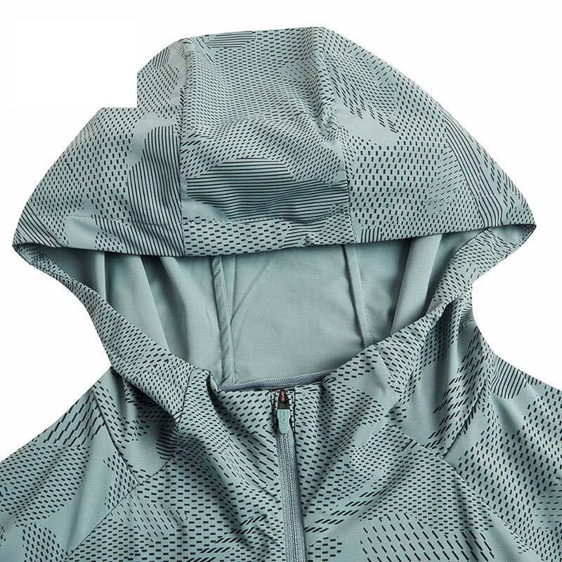 Anta Running Woven Track Jackets Green Grey | RIB750618