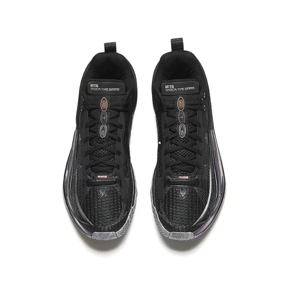 Anta Scalplet 1.0 Basketball Shoes Black | ISY275098