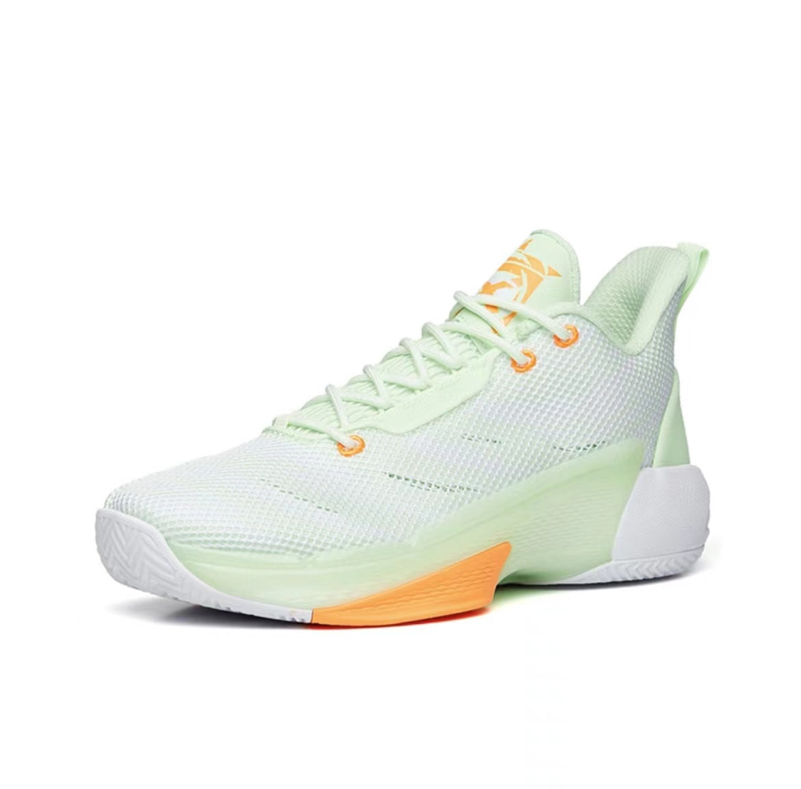 Anta Shock Attack 4 Basketball Shoes Green / White | DVQ401739