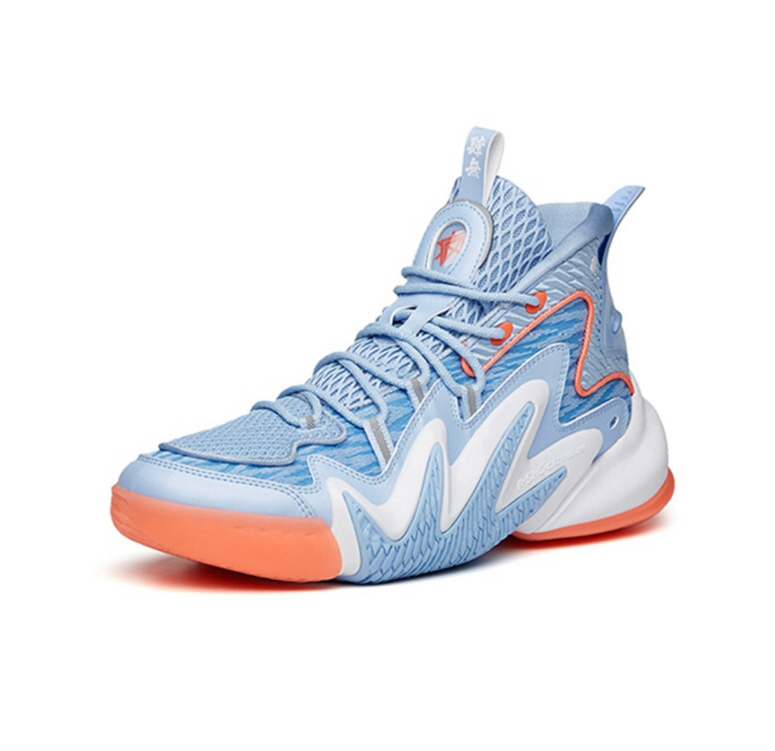 Anta Shock The Game 4.0 Basketball Shoes Blue | TFJ982753