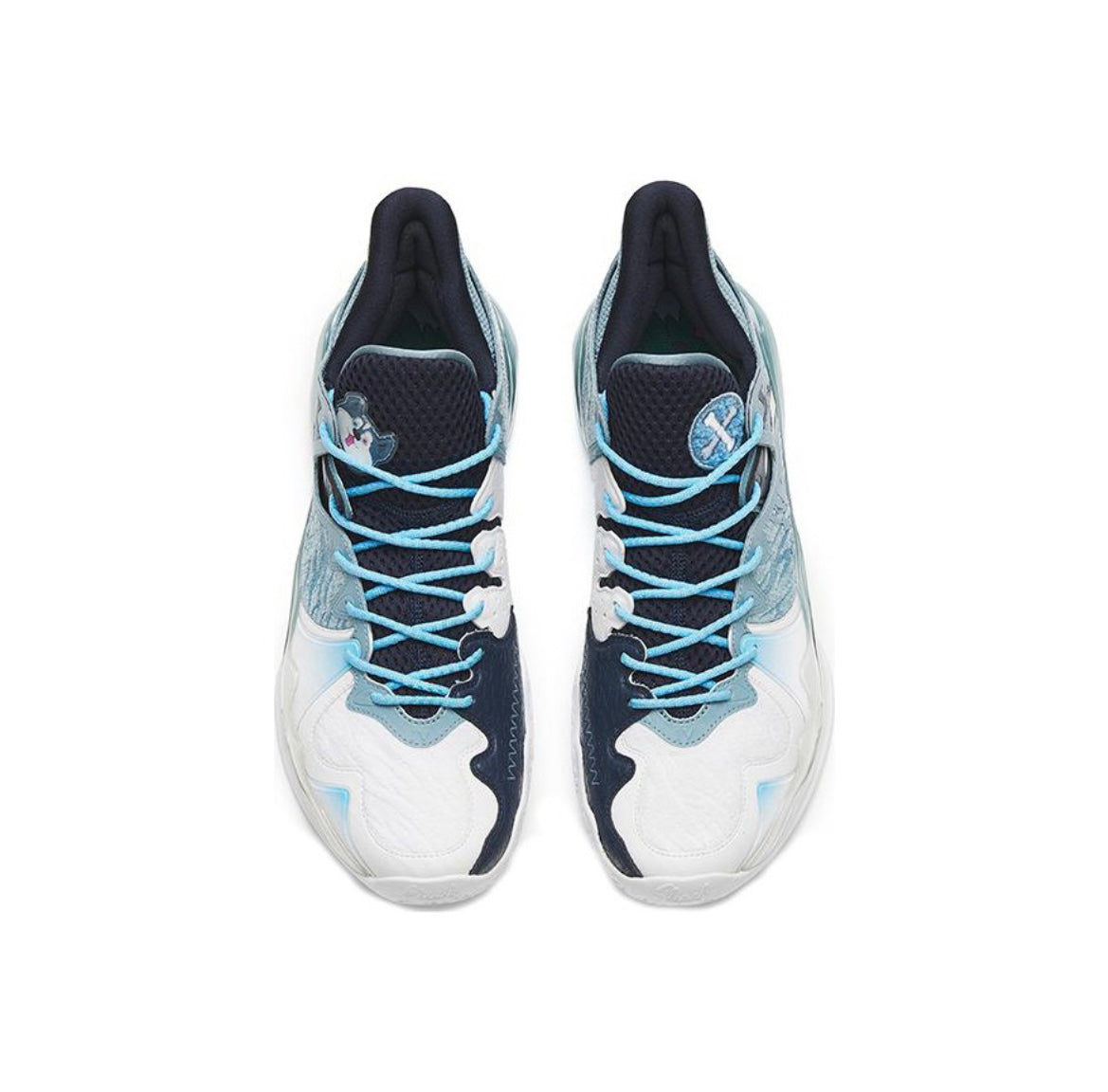 Anta Shock The Game 6.0/Shock Wave 4 Basketball Shoes Blue / Balck / White | OPT891042